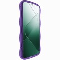 For Xiaomi 14 5G IMAK Wave Bubble Soft Shockproof Phone Case(Purple)