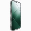 For Xiaomi 14 5G IMAK Wave Bubble Soft Shockproof Phone Case(Transparent Black)