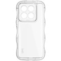 For Xiaomi 14 Pro 5G IMAK Wave Bubble Soft Shockproof Phone Case(Transparent)