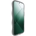 For Xiaomi 14 Pro 5G IMAK Wave Bubble Soft Shockproof Phone Case(Transparent Black)