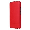 For Samsung Galaxy S24+ 5G Fierre Shann 64 Texture Vertical Flip PU Leather Phone Case(Red)