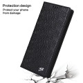 For Samsung Galaxy S24 Ultra 5G Fierre Shann Crocodile Texture Magnetic Genuine Leather Phone Case(B