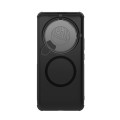 For Xiaomi 14 Ultra NILLKIN Textured Prop Magnetic Lens Protection Holder Nylon Phone Case(Black)