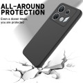 For Infinix GT 10 Pro Solid Color Liquid Silicone Dropproof Full Coverage Protective Case(Black)