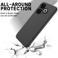 For Infinix Smart 8 Solid Color Liquid Silicone Dropproof Full Coverage Protective Case(Black)