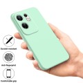 For Infinix Zero 30 4G Solid Color Liquid Silicone Dropproof Full Coverage Protective Case(Green)