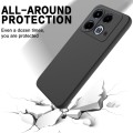 For Infinix Note 40 4G Solid Color Liquid Silicone Dropproof Full Coverage Protective Case(Black)