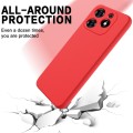For Tecno Spark 20C/Go 2024 Solid Color Liquid Silicone Dropproof Full Coverage Protective Case(Red)