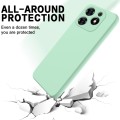 For Tecno Spark 20C/Go 2024 Solid Color Liquid Silicone Dropproof Full Coverage Protective Case(Gree
