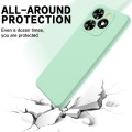 For Tecno Pop 8 Solid Color Liquid Silicone Dropproof Full Coverage Protective Case(Green)
