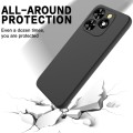 For Tecno Spark 20 Pro Solid Color Liquid Silicone Dropproof Full Coverage Protective Case(Black)