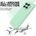 For Tecno Spark 20 Pro+ Solid Color Liquid Silicone Dropproof Full Coverage Protective Case(Green)