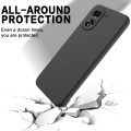 For Xiaomi Poco C65/Redmi 13C 4G Solid Color Liquid Silicone Dropproof Full Coverage Phone Case(Blac