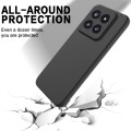 For Xiaomi 14 Pro Solid Color Liquid Silicone Dropproof Full Coverage Phone Case(Black)