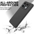 For Xiaomi Poco X6 5G Solid Color Liquid Silicone Dropproof Full Coverage Phone Case(Black)