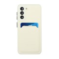 For Samsung Galaxy A15 Card Slot Design Shockproof TPU Phone Case(White)