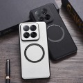 For Xiaomi 14 Pro PU MagSafe Magnetic Phone Case(White)
