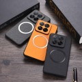 For Xiaomi 14 Pro CD Magnetic Cloth Texture PU Phone Case(Black)