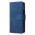 For Xiaomi 13T / 13T Pro Multifunctional Frosted Zipper Wallet Leather Phone Case(Blue)