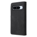 For Google Pixel 8a Multifunctional Multi-Card Wallet Phone Leather Case(Black)