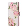 For Samsung Galaxy S24 Ultra 5G Bronzing Painting RFID Leather Case(Rose Flower)