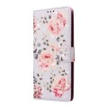 For Samsung Galaxy A05 Bronzing Painting RFID Leather Case(Pastoral Rose)