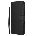 For Samsung Galaxy S24 Ultra 5G 3-Card Slots Multifunctional Leather Phone Case(Black)