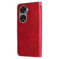For Huawei nova 11 SE Fashion Calf Texture Zipper Leather Phone Case(Red)