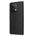 For Xiaomi Redmi Note 13 5G Multifunctional Horizontal Flip Leather Phone Case with Three Card Slot(