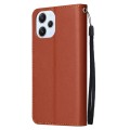 For Xiaomi Redmi 12 4G/5G/Note 12R Multifunctional Horizontal Flip Leather Phone Case with Three Car