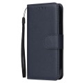 For Xiaomi Redmi 12 4G/5G/Note 12R Multifunctional Horizontal Flip Leather Phone Case with Three Car