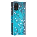 For TCL 40 NxtPaper Colored Drawing Pattern Leather Phone Case(Plum Blossom)