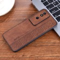For Honor Play 50 Plus AZNS 3D Embossed Skin Feel Phone Case(Brown)
