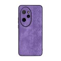 For Honor 100 Pro AZNS 3D Embossed Skin Feel Phone Case(Purple)