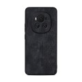 For Honor Magic6 AZNS 3D Embossed Skin Feel Phone Case(Black)