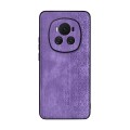 For Honor Magic6 AZNS 3D Embossed Skin Feel Phone Case(Purple)