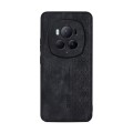 For Honor Magic6 Pro AZNS 3D Embossed Skin Feel Phone Case(Black)