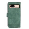 For Google Pixel 8a Dierfeng Dream Line TPU + PU Leather Phone Case(Green)