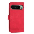 For Google Pixel 9 Dierfeng Dream Line TPU + PU Leather Phone Case(Red)