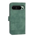 For Google Pixel 9 Dierfeng Dream Line TPU + PU Leather Phone Case(Green)