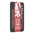For iPhone 15 Pro Max mutural Chuncai Series Magnetic Holder Card Slot(Black Red)
