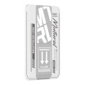 For iPhone 15 Pro Max mutural Chuncai Series Magnetic Holder Card Slot(White Grey)