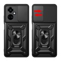 For Tecno Camon 19/19 Pro 5G Sliding Camera Cover Design TPU+PC Phone Case(Black)