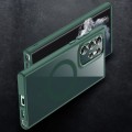 For Samsung Galaxy S24 Ultra 5G Acrylic PC MagSafe Magnetic Phone Case(Green)