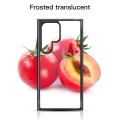 For Samsung Galaxy S24 Ultra 5G Ming Shield Hybrid Frosted Transparent PC + TPU Scratchproof Phone C