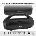 NewRixing NR2055 Wireless Portable TWS Bluetooth Speaker with Microphone(Black)