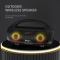 NewRixing NR2055 Wireless Portable TWS Bluetooth Speaker with Microphone(Blue)