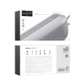 hoco HC21 Shadow Outdoor Bluetooth 5.2 Speaker Support TF Card / FM / TWS(Grey)