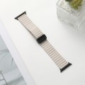 For Apple Watch SE 2023 44mm Water Ripple Magnetic Folding Buckle Watch Band, Style: Bold Version(St
