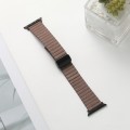 For Apple Watch Series 8 41mm Water Ripple Magnetic Folding Buckle Watch Band, Style: Bold Version(L